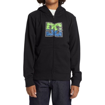 Sweat à capuche zippé. DC SHOES