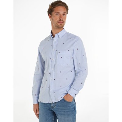 Chemise à motif fil coupé TOMMY HILFIGER