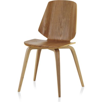 chaise en bois de chêne naturel finition mate élégante RECOLLECTION