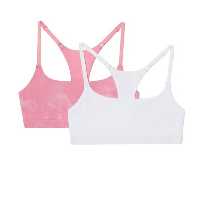 Lot de 2 brassières en coton SOHAPPIZ PINKI UNDIZ