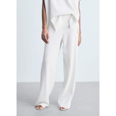 Pantalon droit maille MANGO