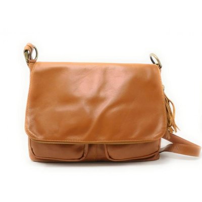 Sac bandoulière en cuir souple italien AVRIL OH MY BAG
