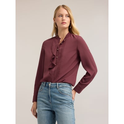 Chemise à volant asymétrique MOTIVI