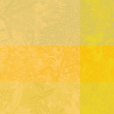 Serviette pur coton MILLE ESPRIT JARDIN GARNIER-THIEBAUT