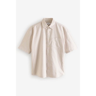 Chemise oxford à manches courtes et rayures NEXT