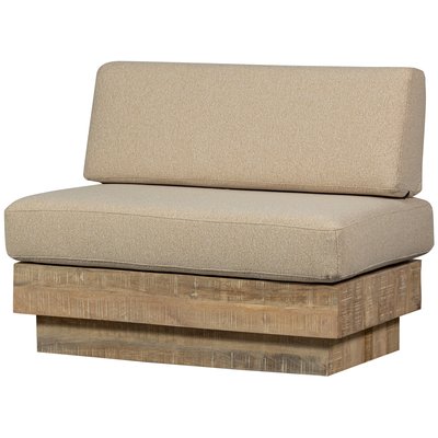 Banc en bois de manguier oreillers inclus BALK WOOOD