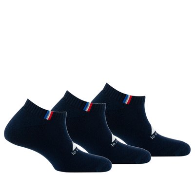 Pack de 3 paires d'invisibles sport en coton et bouclette KINDY