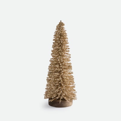 Sapin décoratif pailleté, hauteur 39 cm, CASPAR LA REDOUTE INTERIEURS
