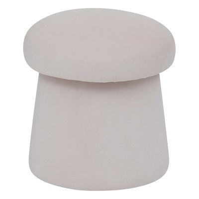 Pouf Champignon en velours ATMOSPHERA