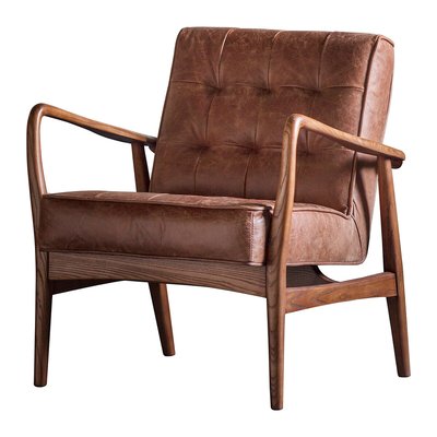 Bloomfield Armchair with Solid Oak Frame SO'HOME