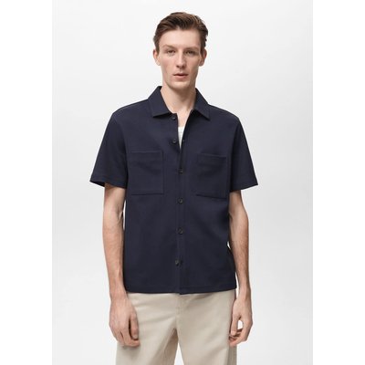 Chemise en coton avec poches MANGO MAN