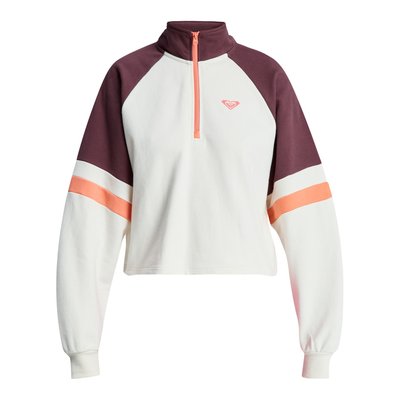 Polaire de sport ESSENTIAL ENERGY BOXY HALF ZIP. ROXY