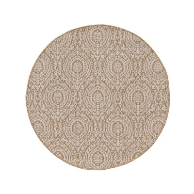 Tapis d'extérieur & intérieur rond CLEO BENUTA 