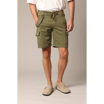 Short bermuda avec poches cargo, mousqueton et patch arrière CEMI DEELUXE