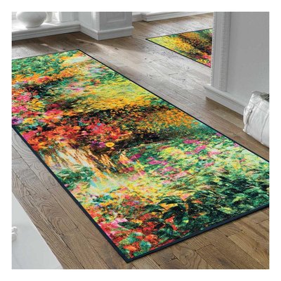Paillasson tissé motif abstrait PRAIVERA UN AMOUR DE TAPIS
