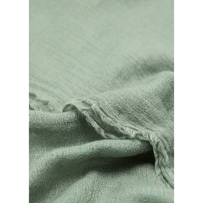 Foulard bords effilochés MANGO