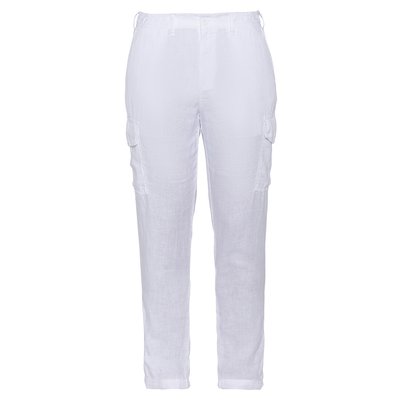 Pantalon cargo en lin SCHOTT