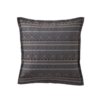 Taie oreiller satin jacquard - ALLEGRO BLANC DES VOSGES