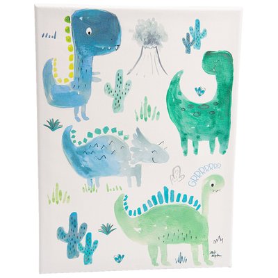 Tableau Enfant Dinosaures (lot De 3) AMADEUS