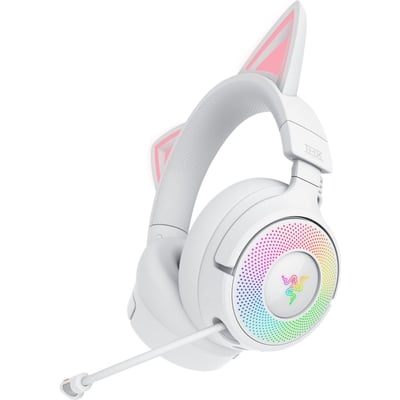Casque gamer KRAKEN KITTY V3 PRO BLANC RAZER