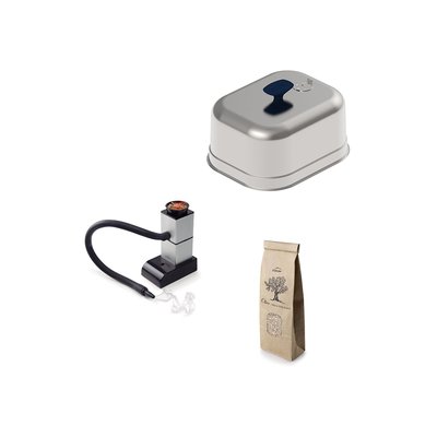 Ustensile plancha fumage a froid avec Cloche - Inox ENO