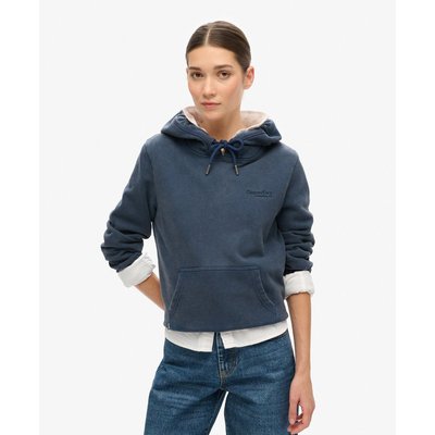 Sweat à capuche à logo Essential Half Brushed SUPERDRY
