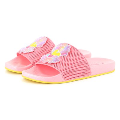 Claquettes bimatières BILLIEBLUSH