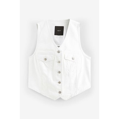 Gilet de costume en denim sans manches NEXT