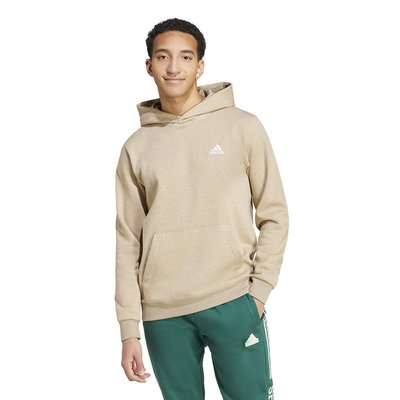 Marl Small Logo Hoodie in Cotton Mix ADIDAS SPORTSWEAR