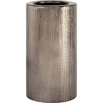 Bougeoir en aluminium finition laiton antique RECOLLECTION