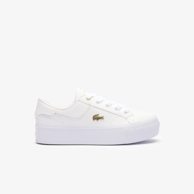 Sneakers Ziane Platform femme en cuir LACOSTE