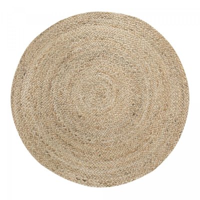 Tapis jute tissé motif uni MENDE UN AMOUR DE TAPIS