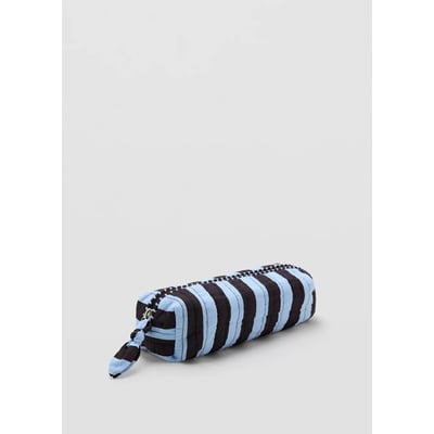 Trousse en coton matelassé rayé MANGO TEEN
