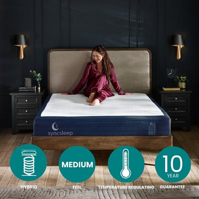 Serenity 2500 Gel Layer Pocket Sprung Mattress SYNCSLEEP