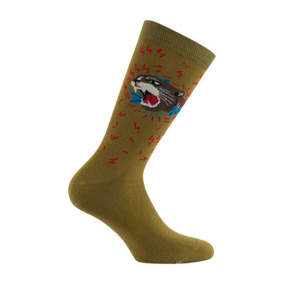 Mi-chaussettes motif Panthère homme, femme et enfant ACHILE