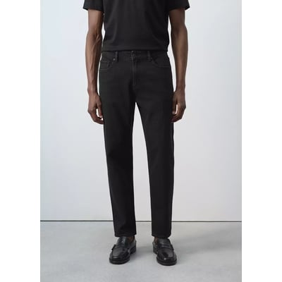 Jean Ben cropped tapered-fit MANGO MAN