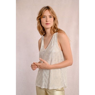 Débardeur en sequins MOLLY BRACKEN