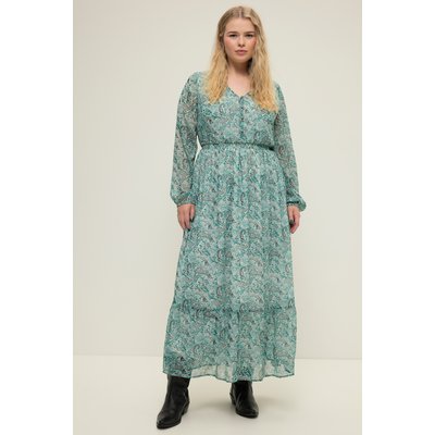 Robe maxi, coupe évasée, imprimé cachemire STUDIO UNTOLD