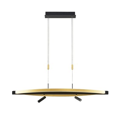 Suspension en aluminium designLED, Matwei LUCANDE