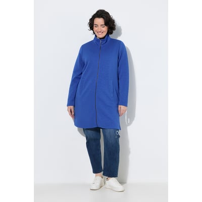 Veste longue en molleton, col montant ULLA POPKEN