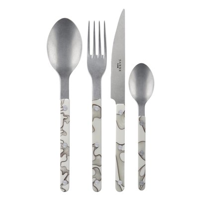 Set de 4 couverts de table, Bistrot Vintage Dune SABRE