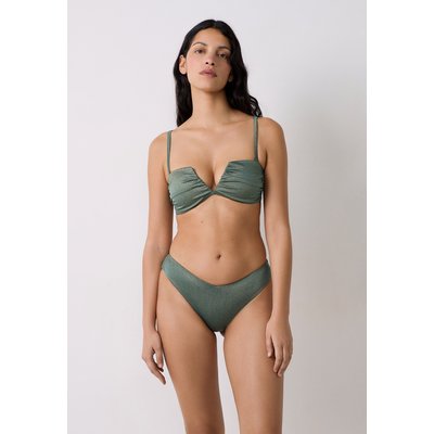 Bandeau coques fines bretelles amovibles haut de maillot irisé LUMINEUX ETAM