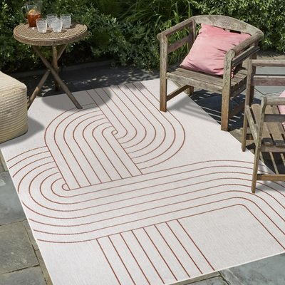 Tapis extérieur, kilim reversible EX1 RUO UN AMOUR DE TAPIS