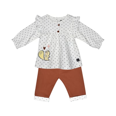 Tunique bebe maille + pantalon fadilla SUCRE D'ORGE