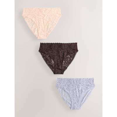 Culotte en dentelle, lot de 3 NEXT
