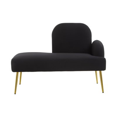 Abstract Curve Linen Chaise Longue SO'HOME