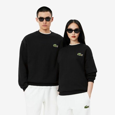 Sweat en molleton loose fit LACOSTE