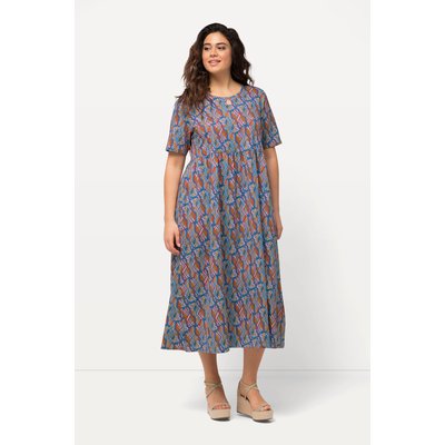 Robe maxi en jersey. Coupe trapèze ULLA POPKEN