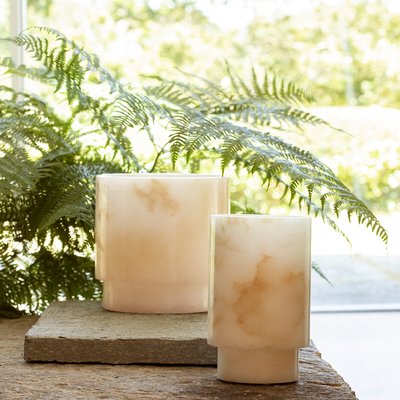Albasti Alabaster Candle Holder AM.PM