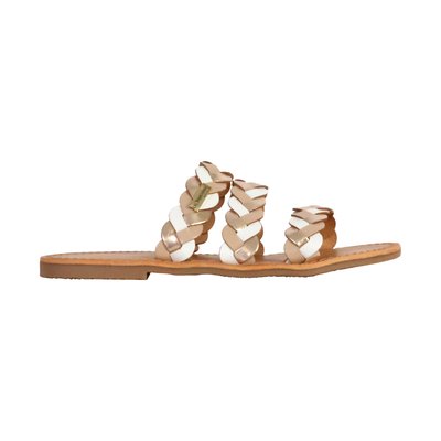 Sandale Plate Cuir Hypnos LES TROPEZIENNES PAR M BELARBI